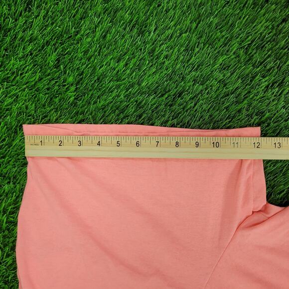 Vintage 80s MOD High-Rise Paperbag Shorts Womens XS/S Peach - Picture 12 of 14